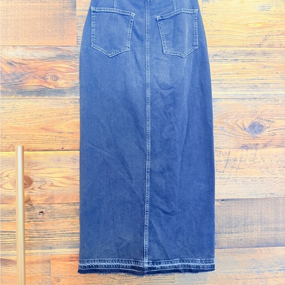 Rails Black Manhattan Eclipse Denim Maxi Skirt NWT ($218) - Picture 7 of 10
